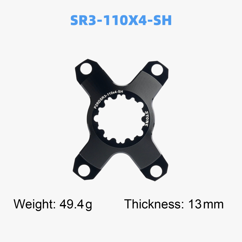 STONE chainring spider 110bcd 4 arms widen style for shimano chainring 12speed ec90 easton rotor aldhu axs force rival sram 3 bolts R7100 R8100 R9200