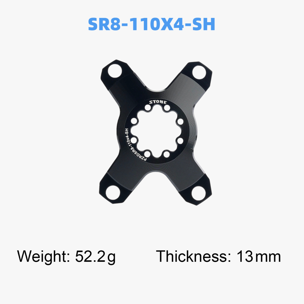 STONE chainring spider 110bcd 4 arms widen style for shimano chainring 12speed ec90 easton rotor aldhu axs force rival sram 3 bolts R7100 R8100 R9200