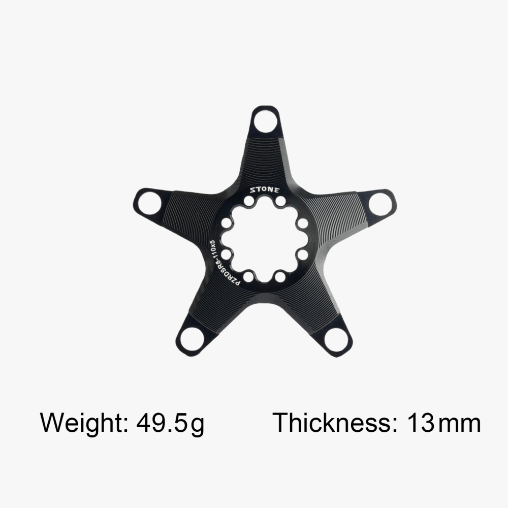 Stone AXS Chainring Adapter Converter Spider 110BCD for Sram Force Red Etap QUARQ Road Bike Gravel 12S Crank 105 R8000 8 bolts pins 2x r7000 r800 r9100 r7100 r8100 r9200 AXS Flattop T-type 8 bolts pins XPLR 12s 13s