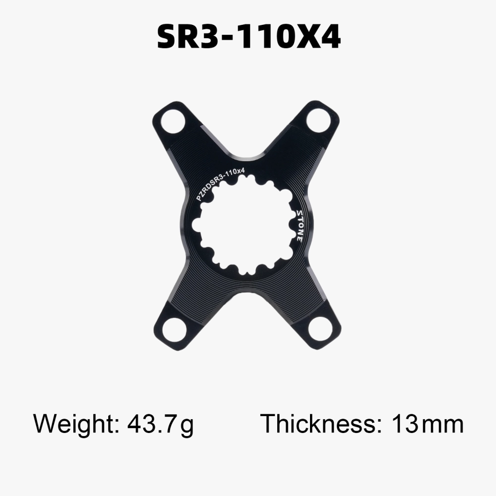 Stone Chainring Spider Adapter Converter GXP To 110BCD 4 bolts 5 Arms for  Sram FORCE RIVAL RED Road Bike Crank for 1x 2x