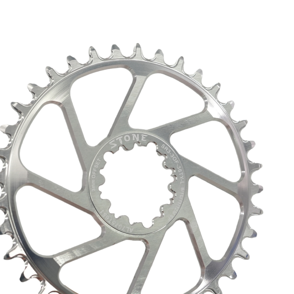 Stone Bike Chainring 3mm Offset Direct Mount Round 3 pins for Sram X9 X0 XX1 X01 26 28t 30t 32 34t 36 38 40T Boost 148mm aero hollow