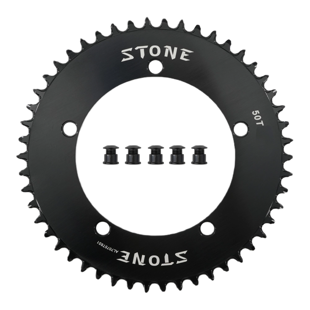 Stone 144BCD Chainring Track Bike fixie Fixed Gear Narrow n Wide 44 46 ...