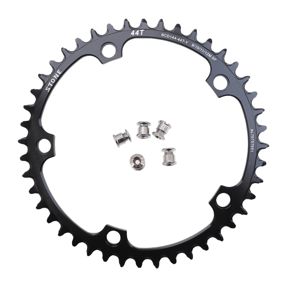 Stone 144BCD Chainring Track Bike fixie Fixed Gear Narrow Wide 44 46 48 50 52 54 55 56 58T 60T ChainWheel Round