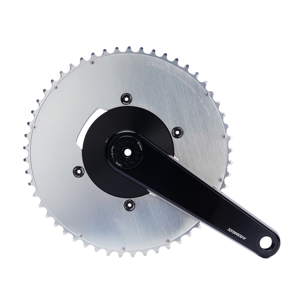 Stone Double Chainring 110BCD for SRM PowerMeter PM7 PM9 Crankset 5800 6800 4700 9000 Round Aero 50 34T 52 36T 53 39T 54 40T Road Bike