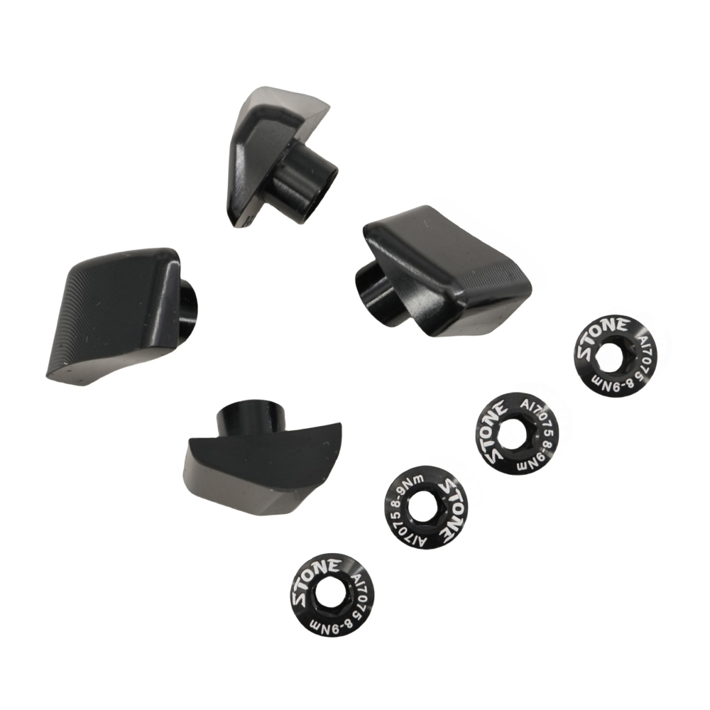 STONE Chainring Decoration Bolts Cover for Sram Rival BCD107 12-Speed Crank Single Chainring Decor Caps