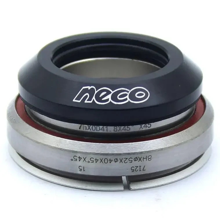 Neco Bearing Headset for Avanti 41.8  52mm 28.6 38.1mm Tapered Form Road Bike MTB Bike Is41.8/28.6 Is52/38.1