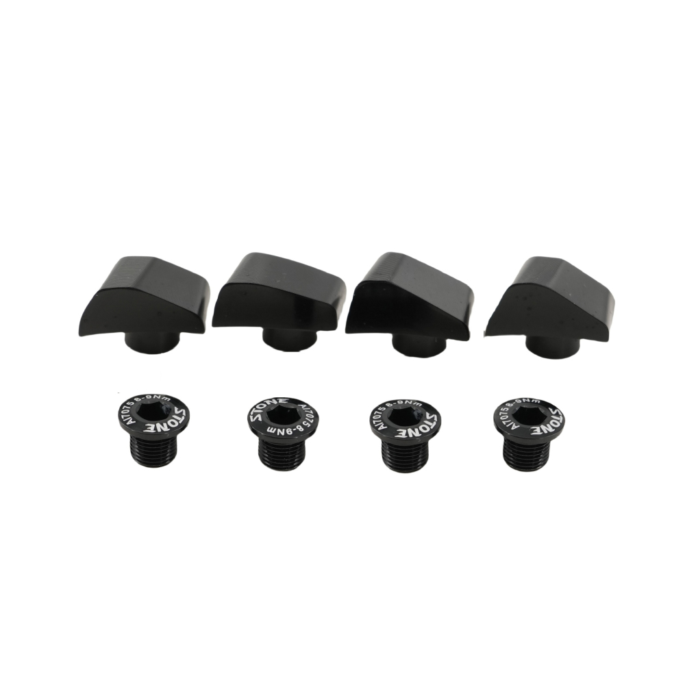 STONE Chainring Decoration Bolts Cover for Sram Rival BCD107 12-Speed Crank Single Chainring Decor Caps