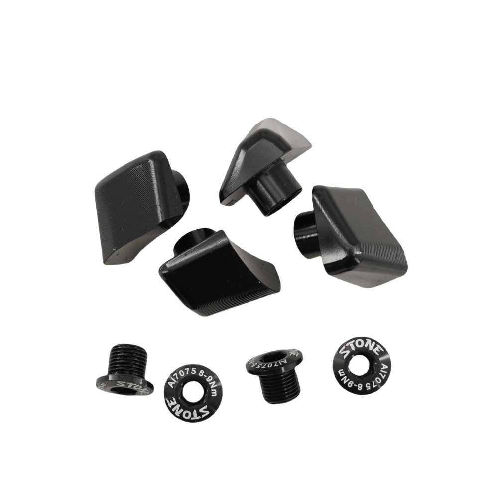 STONE Chainring Decoration Bolts Cover for Sram Rival BCD107 12-Speed Crank Single Chainring Decor Caps