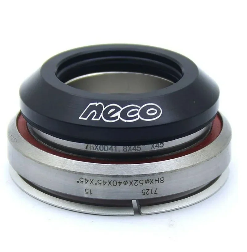 Neco Bearing Headset for Avanti 41.8  52mm 28.6 38.1mm Tapered Form Road Bike MTB Bike Is41.8/28.6 Is52/38.1