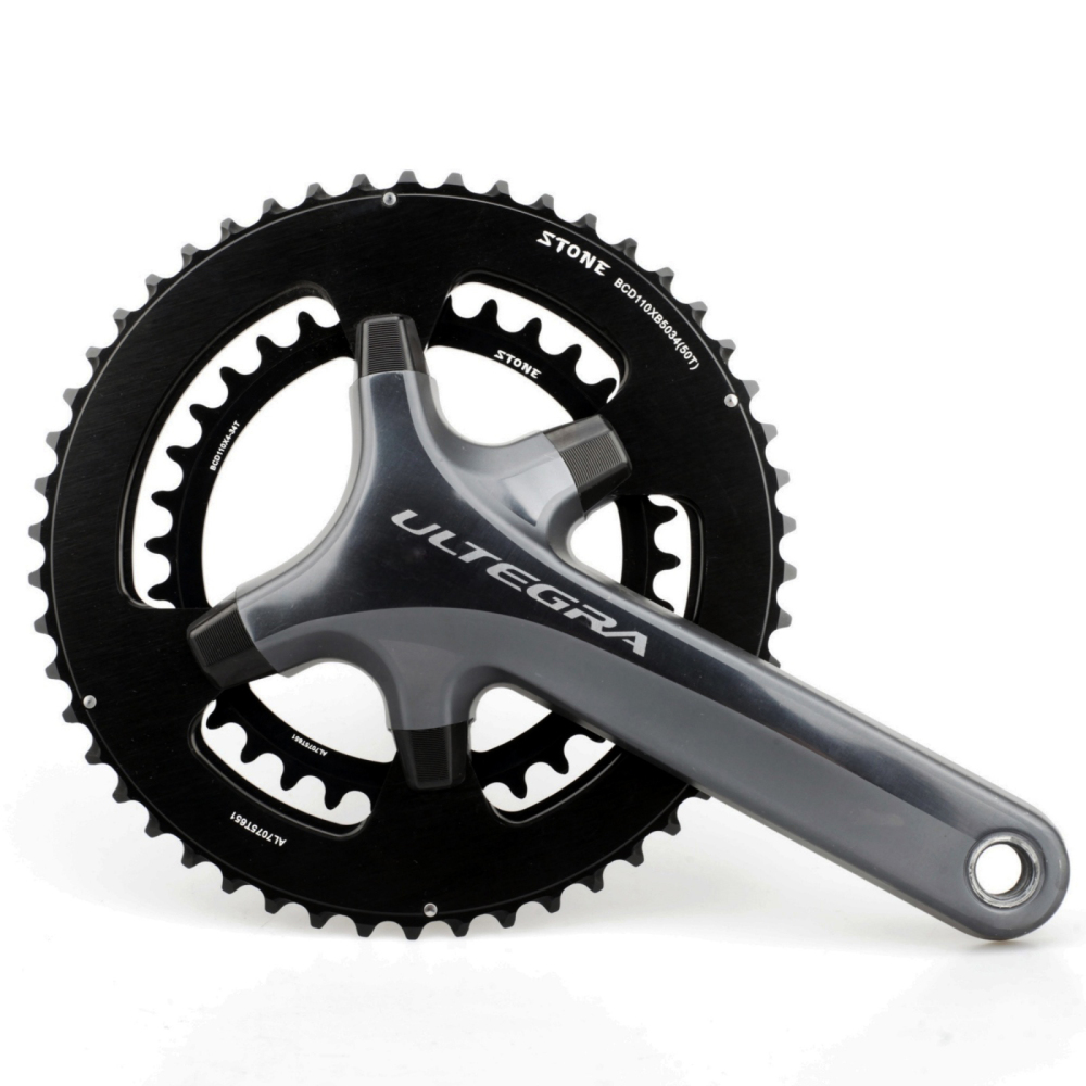 Stone Bike Chainring Decoration Caps Cover Bolts for Shimano Crankset R7100 R8100 R9200 R7000 R8000 R9100 5800 6800 9000 Road Bike Crank Cover Screws 1x Single Chainring and 2x Double Chainrings Decor caps Repair Parts