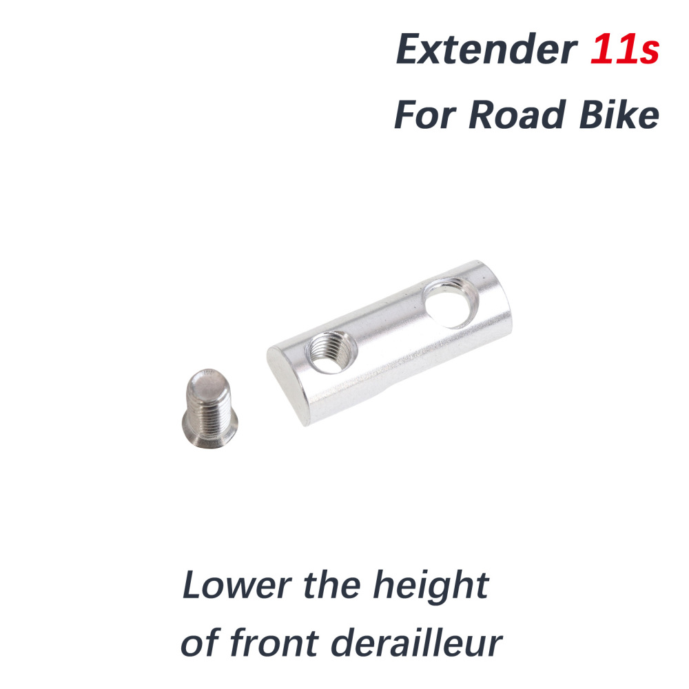 STONE Road Bike Front Derailleur Extender adapter convertor for SHIMANO 105 R7000 ULTEGRA R8000 Dura ACE R9100 Chainrings 10/11S Speed