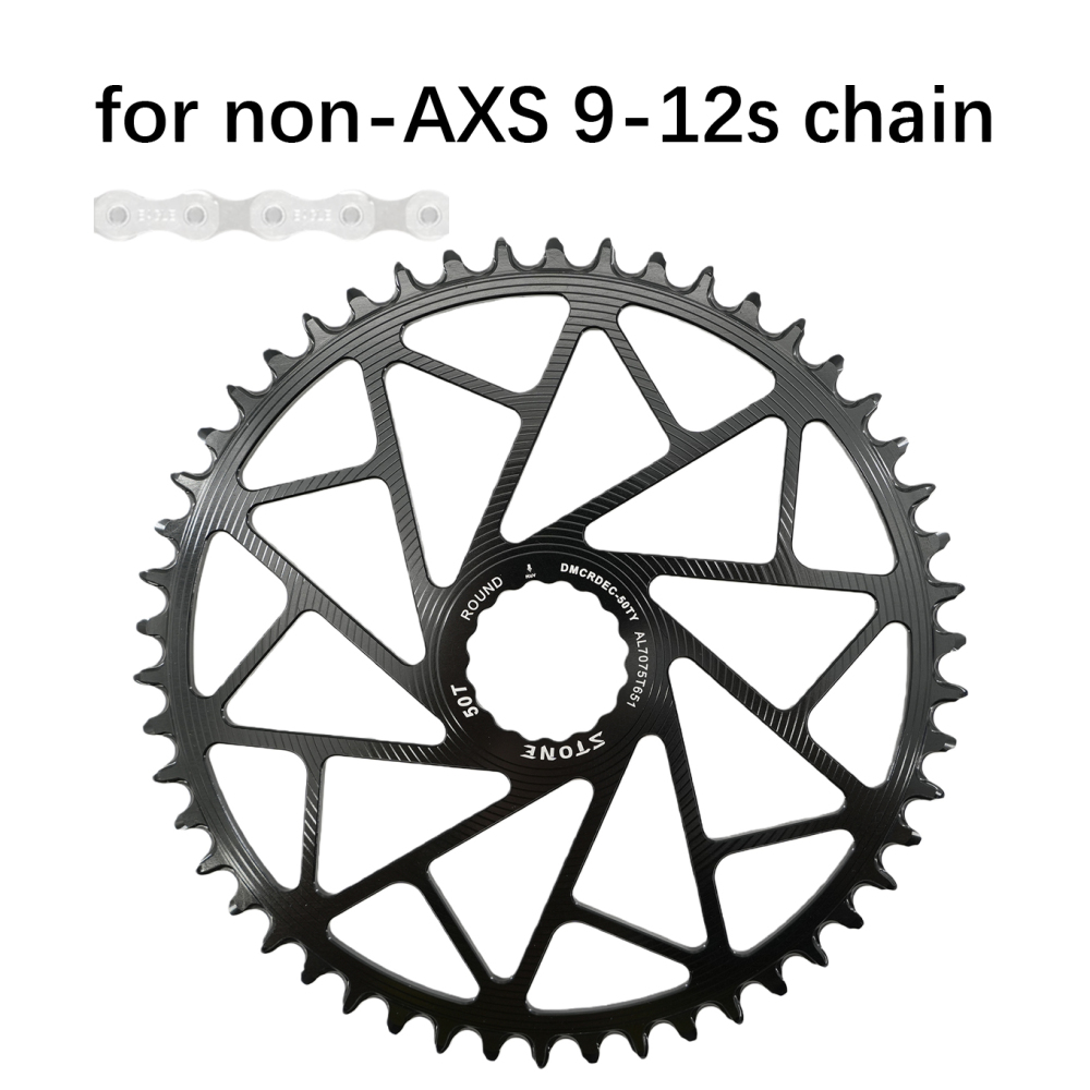 Stone Round Oval Chainring Direct Mount For EC90 EC90SL CINCH Crankset Road Bike Gravel 9 10 11 12s speed 40t 42t 48t 50t 54t easton