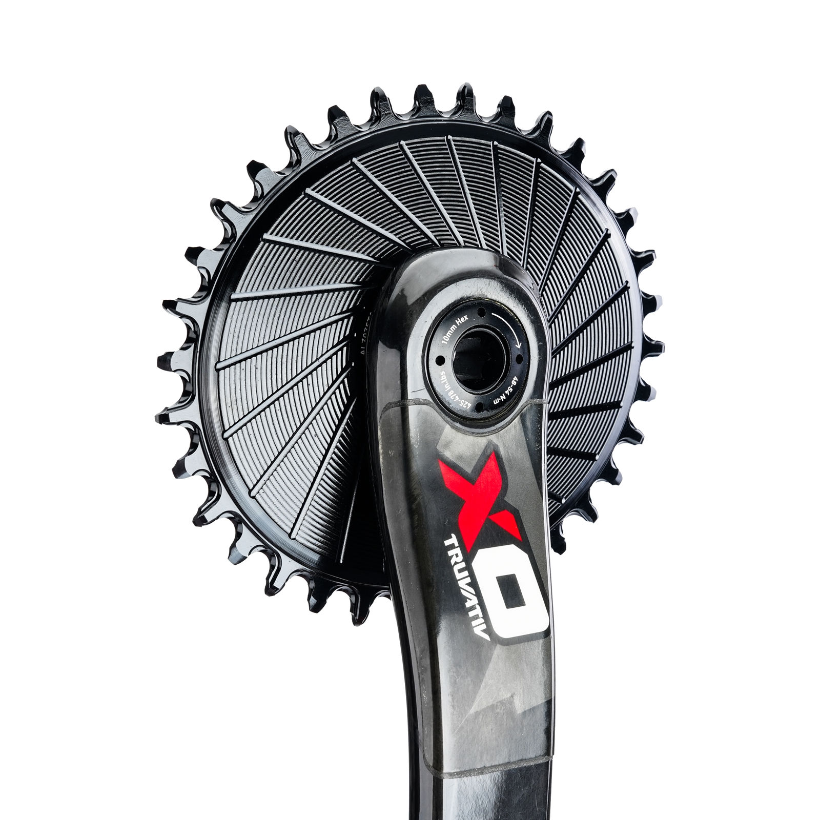 DJC 3-Bolt Direct Mount Oval Chainring – 3mm Offset, 28-38T, 7075