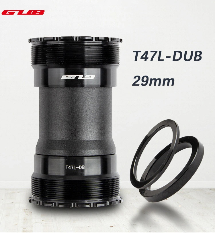 GUB Bike Bottom Bracket T47L-DUB Ceramic Bearing Thread 29mm for MTB Road Bike Width 86.5mm Bicycle BB
