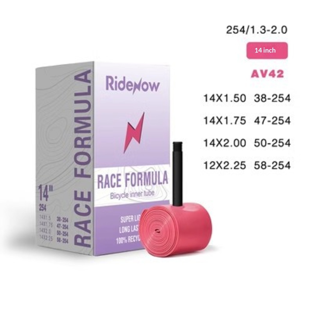Ridenow TPU Bicycle Inner Tube – Schrader Valve Ultra-Light MTB Gravel Folding BMX Inner Tube 12/14/18/20/24/26/27.5/29 inch