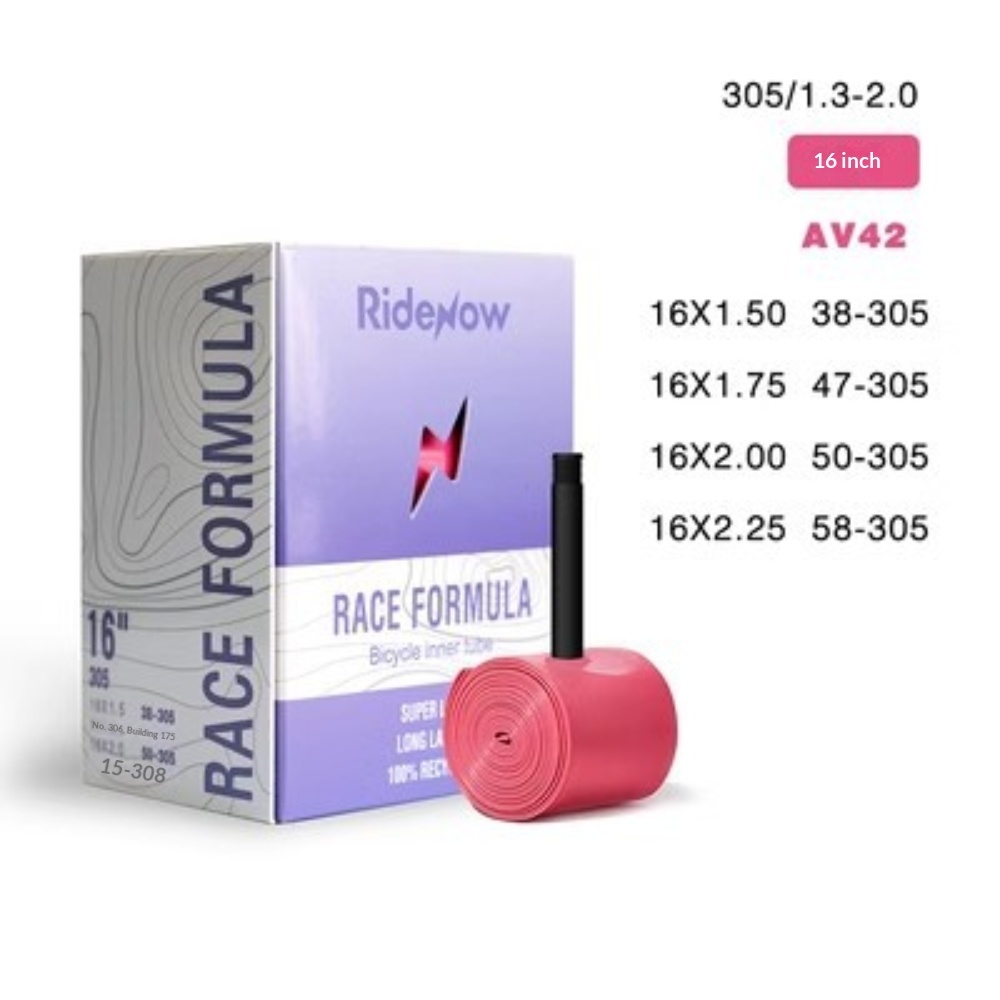 Ridenow TPU Bicycle Inner Tube – Schrader Valve Ultra-Light MTB Gravel Folding BMX Inner Tube 12/14/18/20/24/26/27.5/29 inch