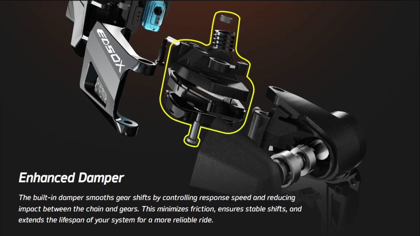 Wheeltop EDS OX YQ OX2.0 11/12-speed Wireless Electronic MTB Shifter Rear Derailleur Set Durable MTB Cycling
