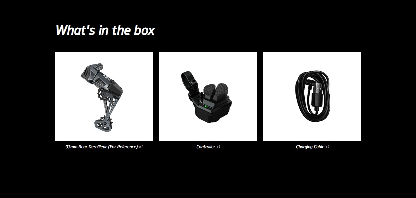 Wheeltop EDS OX YQ OX2.0 11/12-speed Wireless Electronic MTB Shifter Rear Derailleur Set Durable MTB Cycling