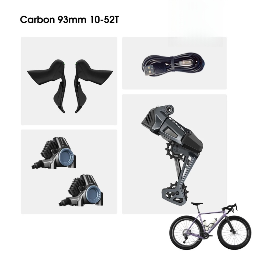 WHEELTOP EDS GeX Wireless Electronic Shifter/Derailleur (Gravel Bike)
