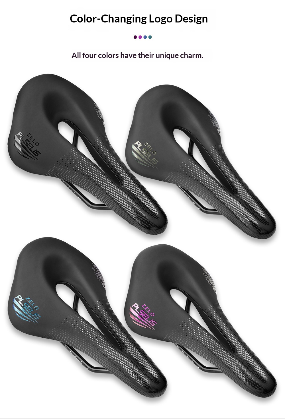 PLSELIS Bicycle Saddle Hollow Soft Seat for MTB Road Bike Folding Bike PU Foam Cushion Ergonomic Comfort Design MEROCA