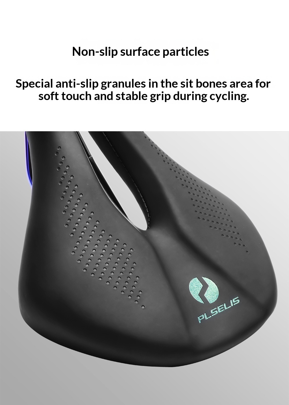 PLSELIS Bicycle Saddle Hollow Comfort Seat for MTB Road Bike Folding Bike Memory Foam Cushion Waterproof Cover MEROCA