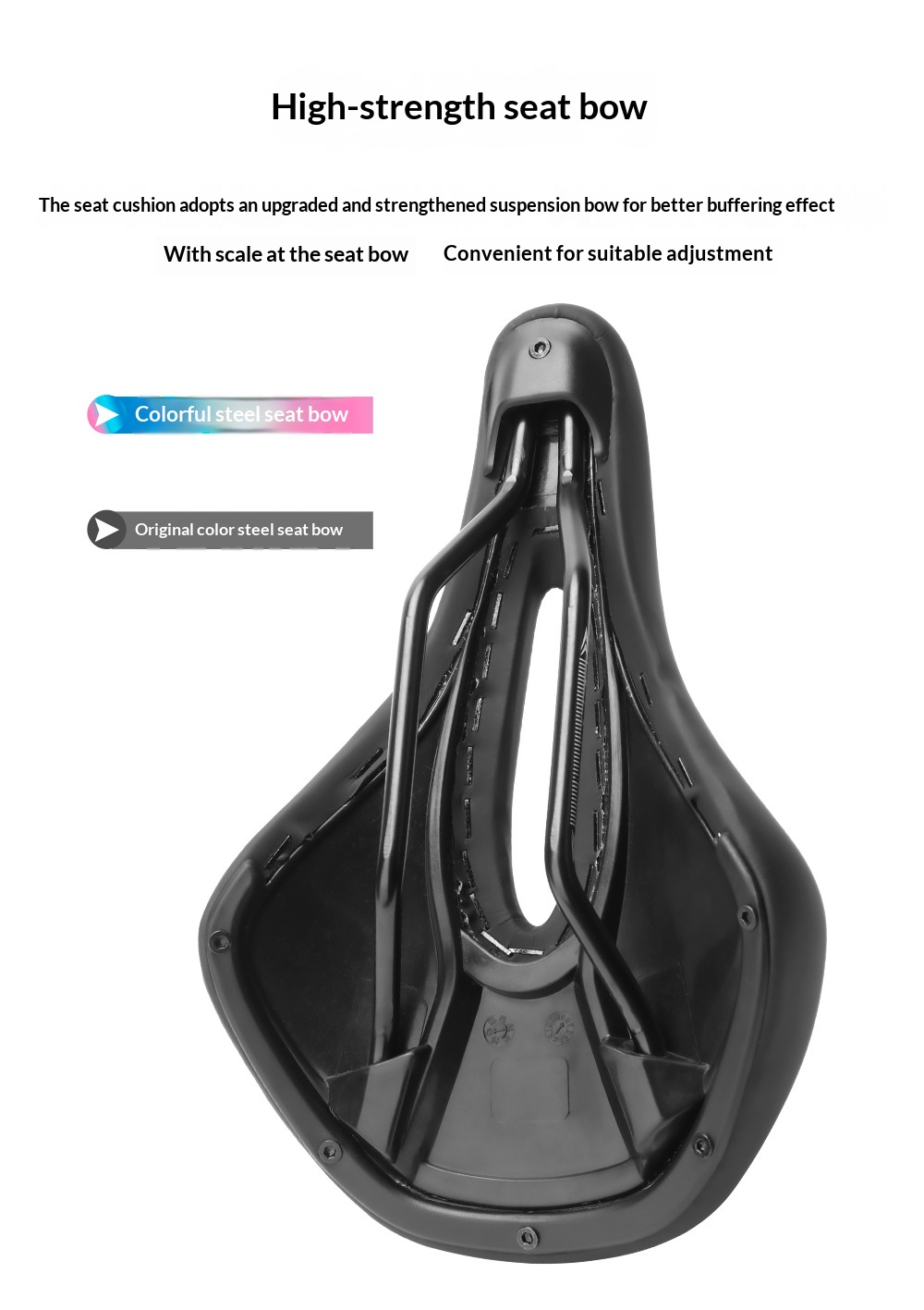 PLSELIS Bicycle Saddle Hollow Comfort Seat for MTB Road Bike Folding Bike Memory Foam Cushion Waterproof Cover MEROCA