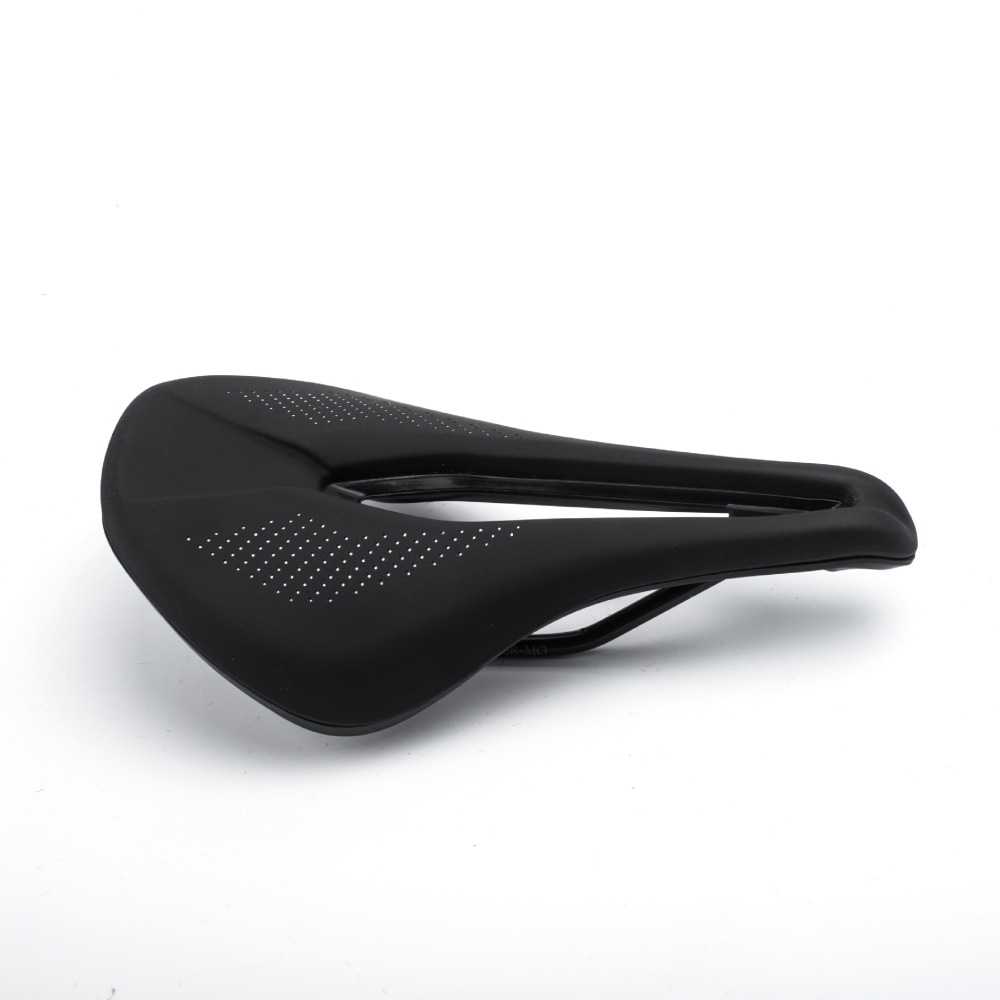 Coolyea Short Nose Bicycle Saddle Hollow Sport Seat for MTB PU Microfiber Cover Lightweight Foam Padding