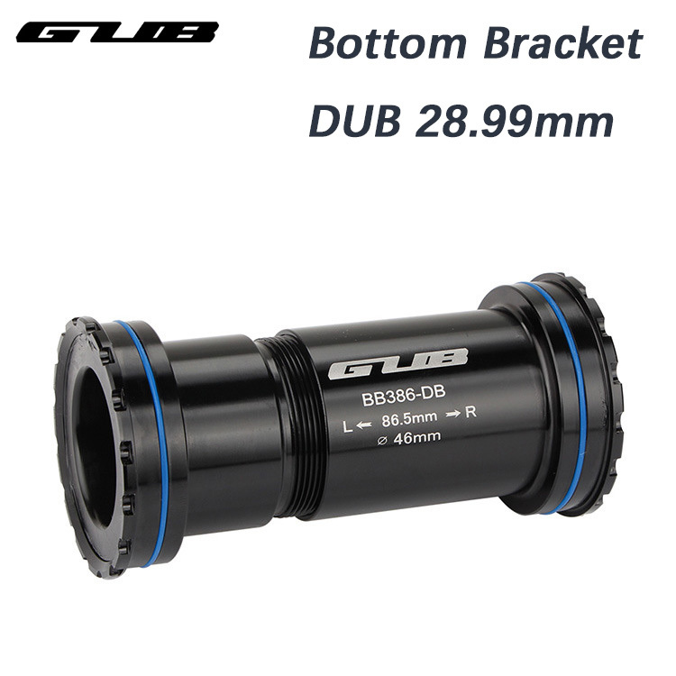 GUB BB386-DB Interlocking Bike Bottom Bracket Suitable For SRAM DUB Crank 28.99mm MTB Road Bicycle Axis Aluminum alloy BB