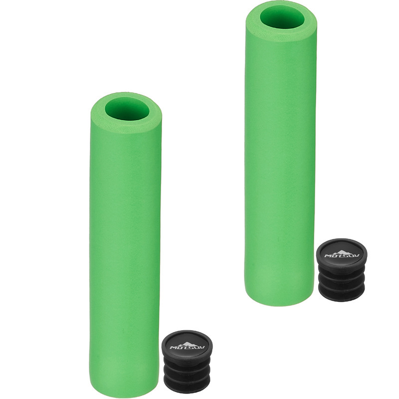 MOTSUV Bicycle Ultraight Density Foam Silicone Sponge Handlebar Grips for MTB bike XC/AM Anti-skid shock-absorbing Super Soft