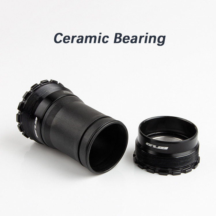GUB Bike Bottom Bracket T47L-30 Ceramic Bearing Thread 30mm for MTB Road Bike  Width 86.5mm Bicycle BB30