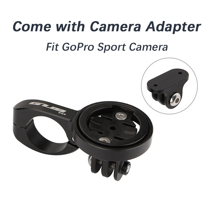 GUB 668 TT Rest Bar Computer Holder 22.2mm Aero Triathlon Road Rest Handlebar Mount Stem Mount for Garmin CatEye Computer Camera
