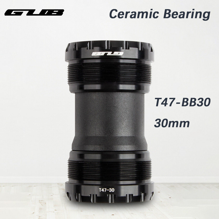GUB Bike Bottom Bracket T47-30 Ceramic Bearing Thread 30mm for MTB Road Bike  Width 68/73mm Bicycle BB30