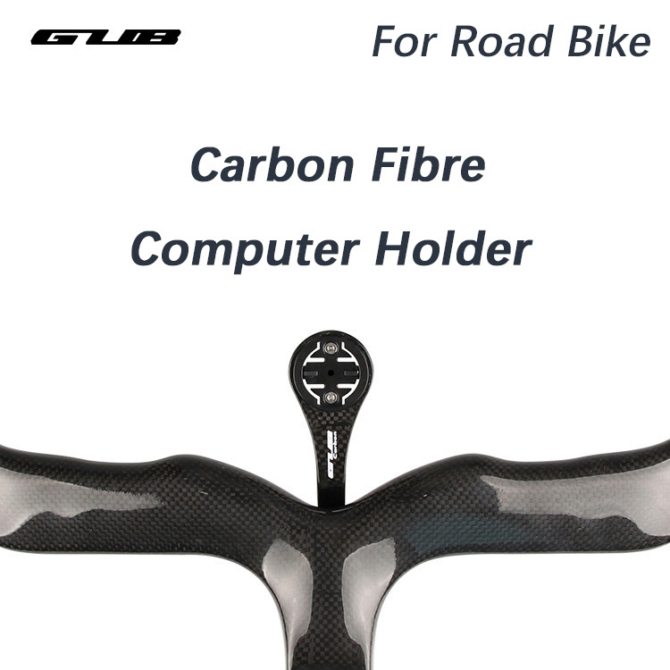 GUB 692 3K Carbon Fiber Road Bike Bicycle Computer Headset Stem Mount Bent Handlebar Holder For GARMIN CATEYE Bryton GoPro Stand