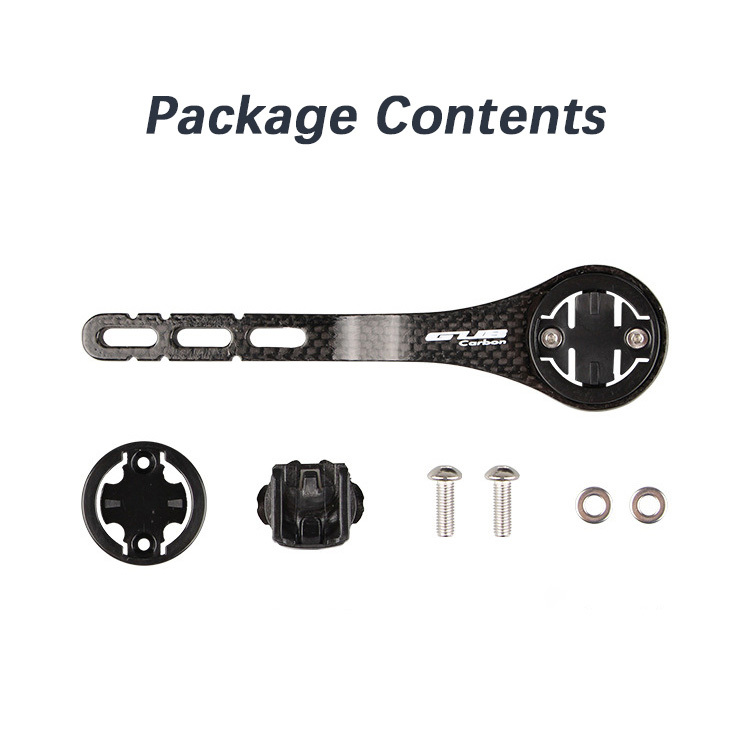 GUB 692 3K Carbon Fiber Road Bike Bicycle Computer Headset Stem Mount Bent Handlebar Holder For GARMIN CATEYE Bryton GoPro Stand