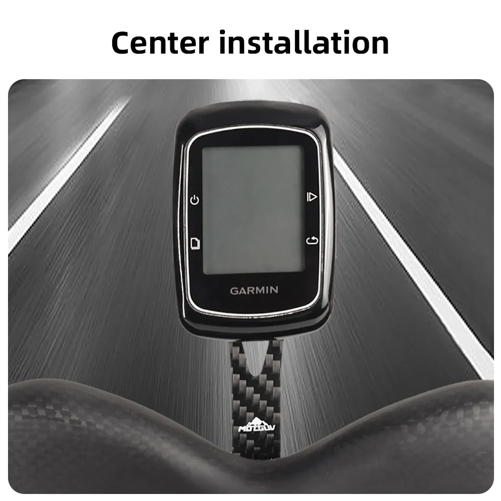 MOTSUV Bicycle Stopwatch Bracket Carbon Fiber Bike Stem Extension Computer Mount Cycling Code Table Rack Garmin Gopro Bryton