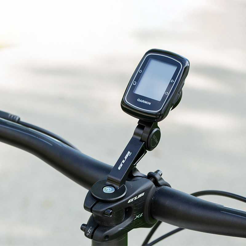 GUB 666 One-key Adjustment Bike Computer Holder Multi-angle Bicycle Computer Camera Holder for Garmin Cateye Bryton Computer