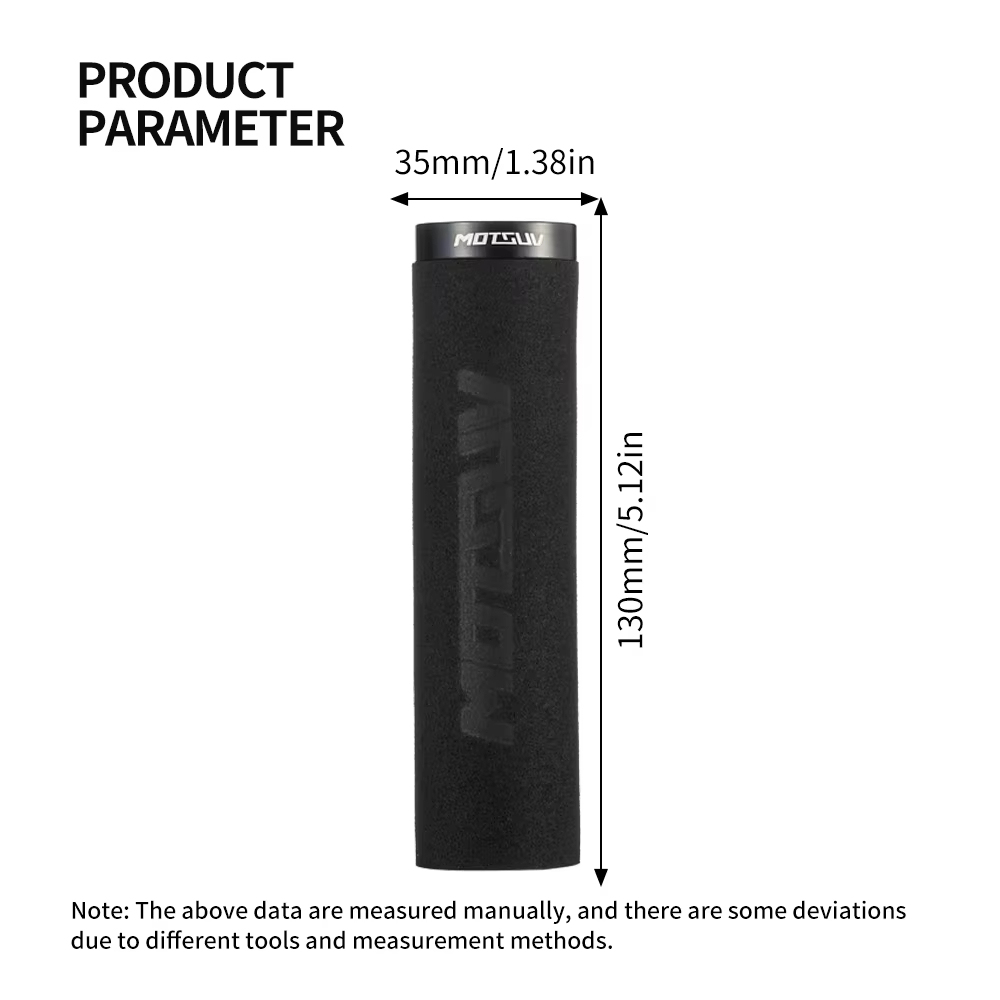 MOTSUV Mountain Bike Handle Grips Lock Set Ultra Light Aluminum Alloy Anti Slip Shock Absorber Handle Set Bicycle Accessories