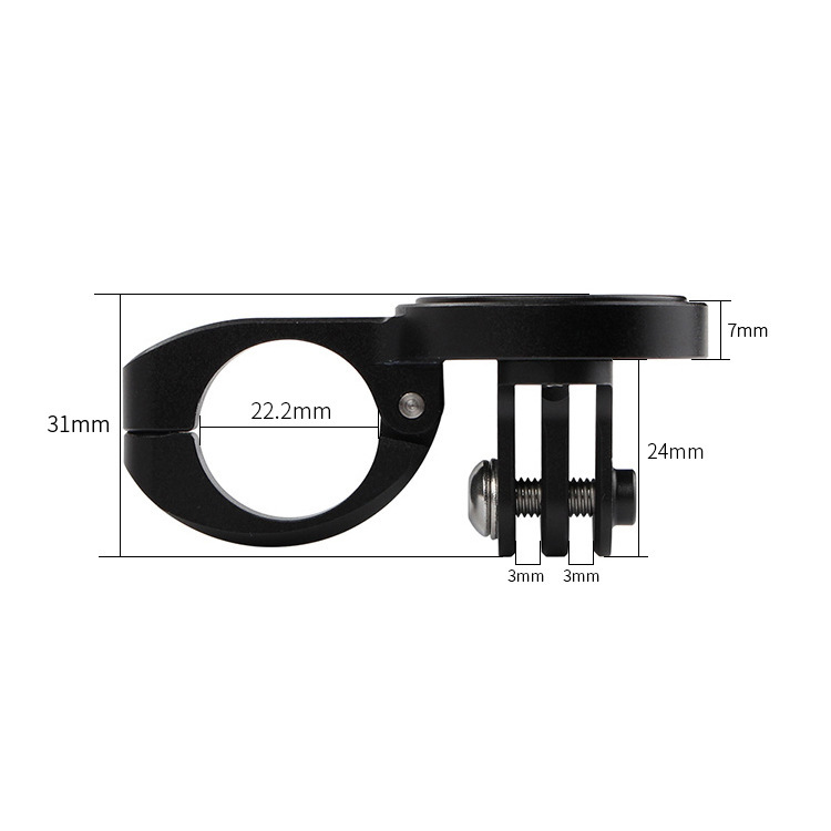 GUB 668 TT Rest Bar Computer Holder 22.2mm Aero Triathlon Road Rest Handlebar Mount Stem Mount for Garmin CatEye Computer Camera