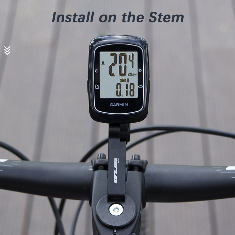 GUB 666 One-key Adjustment Bike Computer Holder Multi-angle Bicycle Computer Camera Holder for Garmin Cateye Bryton Computer