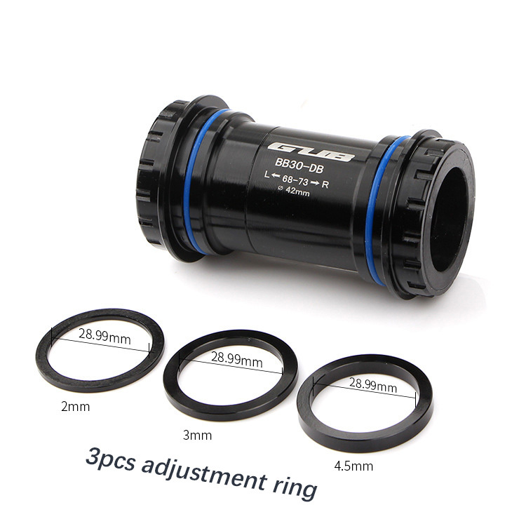 GUB BB30-DUB Interlocking Bike Bottom Bracket BSA Suitable For SRAM DUB Crank 28.99mm MTB Road Bicycle Axis BB Width 68-73mm