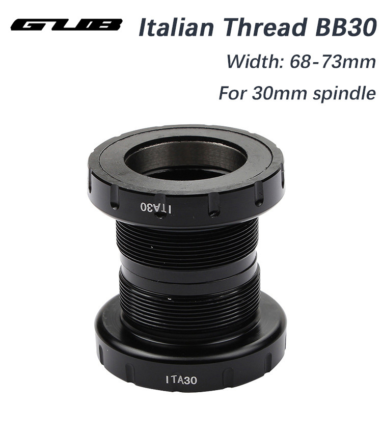 GUB ITA30 MTB Road Bike Bottom Brackets Italian Thread External Bearing for FSA for BB Rotor for Raceface SLK BB386 68-73mm 30mm Crankset