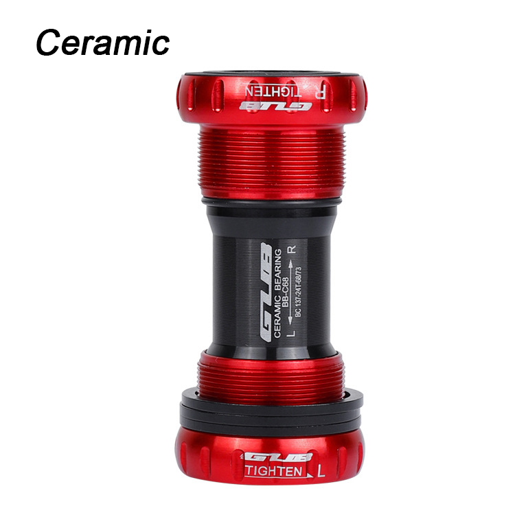 GUB C-68 Bottom Bracket Shell GUB 68/73MM Screw/Thread Type BSA Crankset Bearings Bicycle Axis