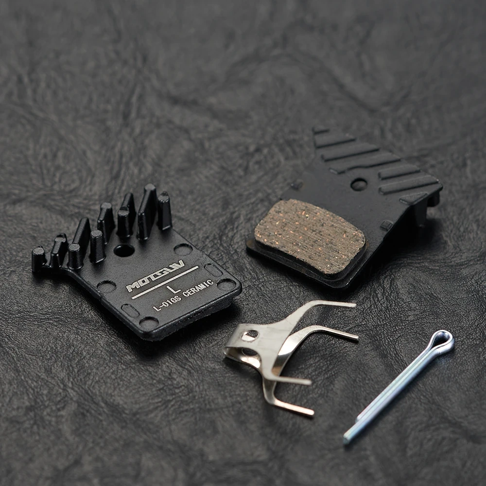 MOTSUV MTB Heat Dissipation Brake Pad Bike Ceramics Metal For Cooling J02A J03A XT SLX M785 M8000 M9000 Hydraulic Oil Brake Pads