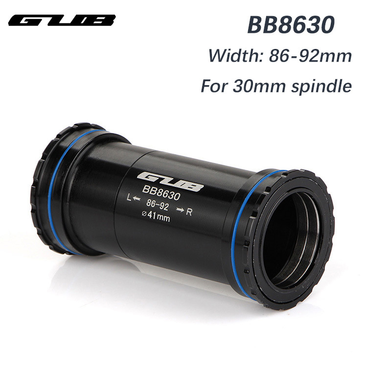 GUB BB86-30 Press Fit Bottom Brackets Thread lock for Road Bicycle Mountain bike shaft Crankset chainset Diameter 41-30mm BB