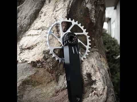Stone MTB Bike Crankset 28.99mm DUB 8 Bolts Pins Alu 7050-T7451 150 155 160 165 170 175mm Crank for AXS T-type flattop XX1 29mm bike STONEDW XPLR 12s 13s