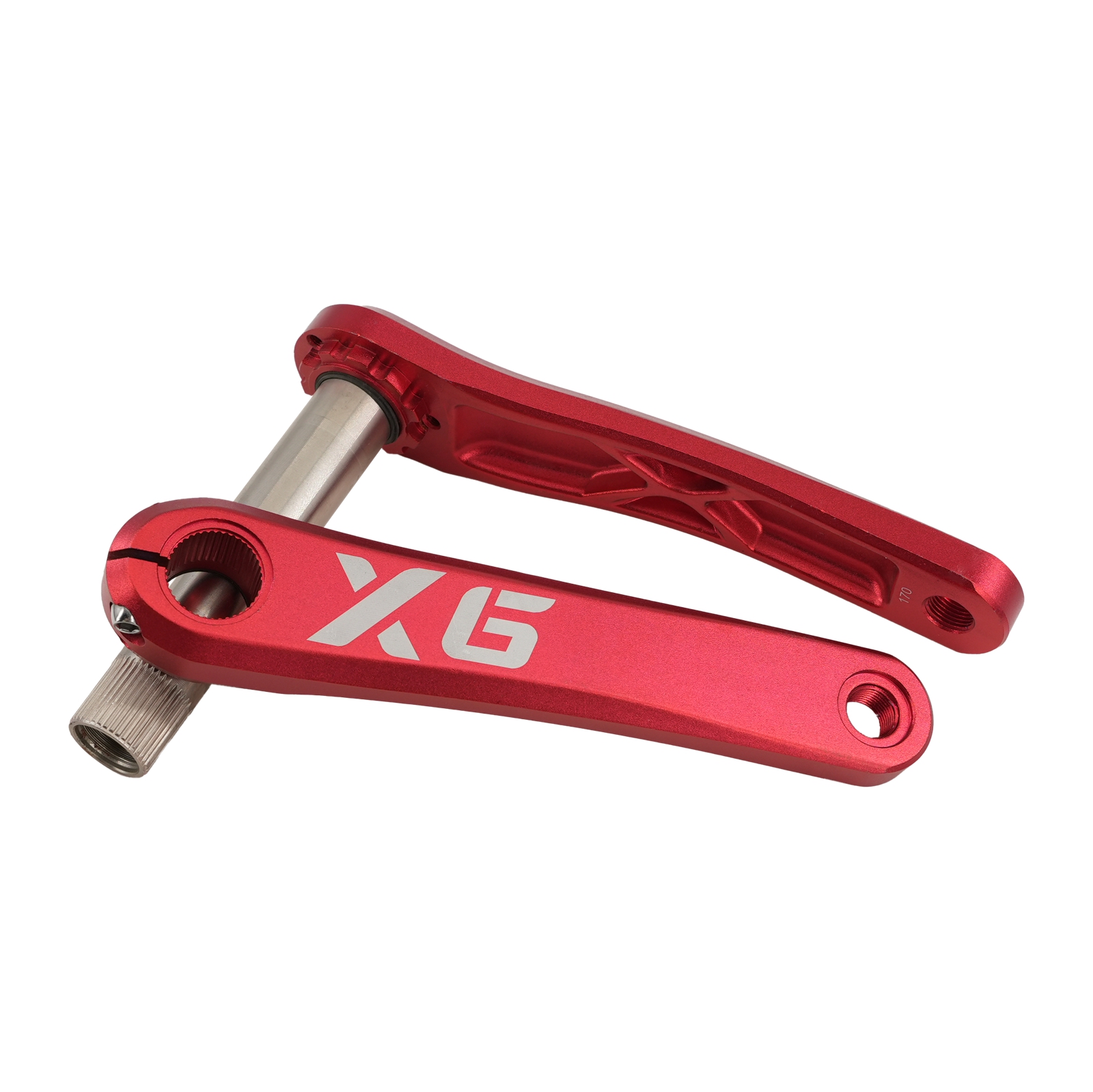 IXF X6 GXP Crankset MTB Bike Aluminum 3mm Offset Chainring Round