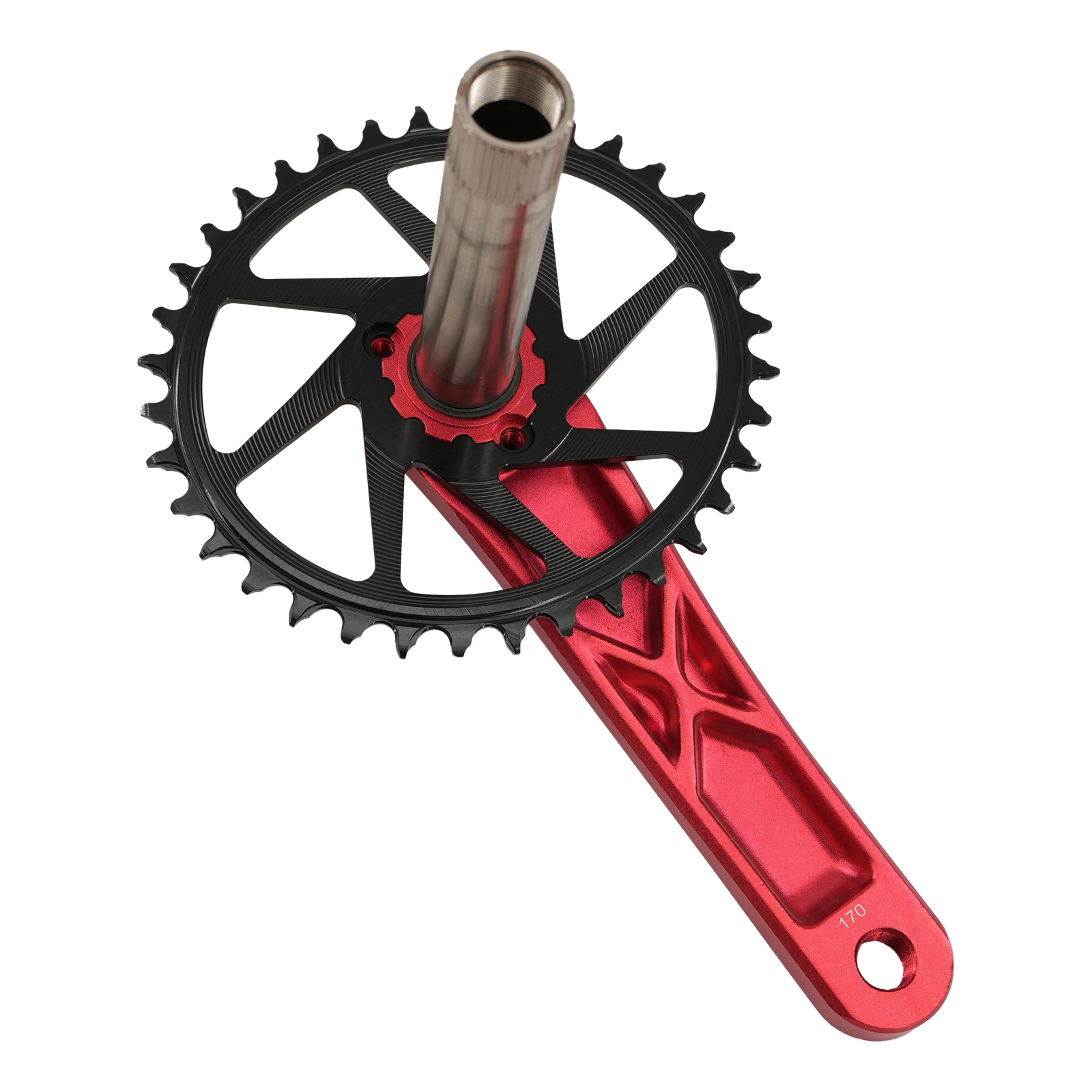 IXF X6 GXP Crankset MTB Bike Aluminum 3mm Offset Chainring Round