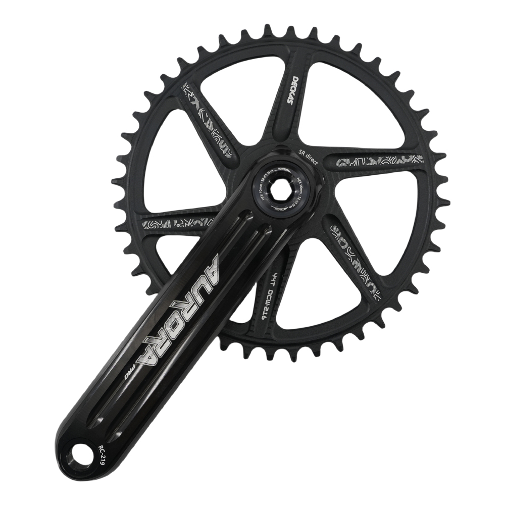 FOVNO AURORA Pro Road Bike 3 bolt pins Crankset 29mm Spindle Full CNC 7075 Aluminum Lightweight Hollow Design High Stiffness 165/170/172.5/175mm