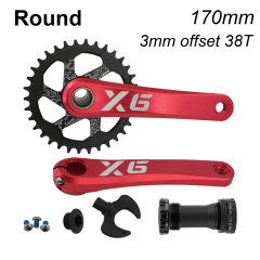 170 Red and 38T Round