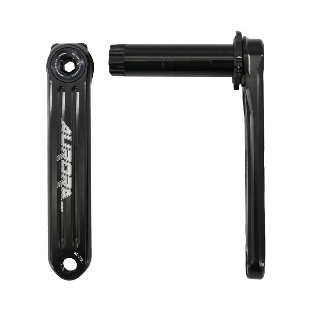 FOVNO AURORA Pro Road Bike 3 bolt pins Crankset 29mm Spindle Full CNC 7075 Aluminum Lightweight Hollow Design High Stiffness 165/170/172.5/175mm